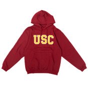 USC Trojan Basics Heritage Tackle Twill Fleece Hoodie